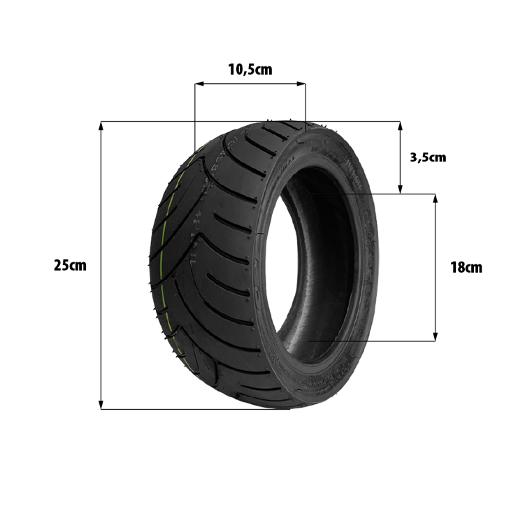 Pneu 90/55-7 CST Ninebot Segway Gt1 Gt2