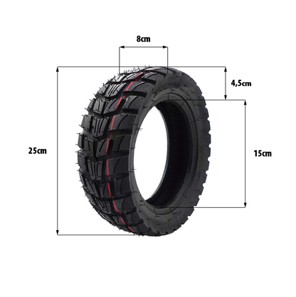 Pneu 80/65-6 offroad Zero 10X Kaabo Dualtron Victor