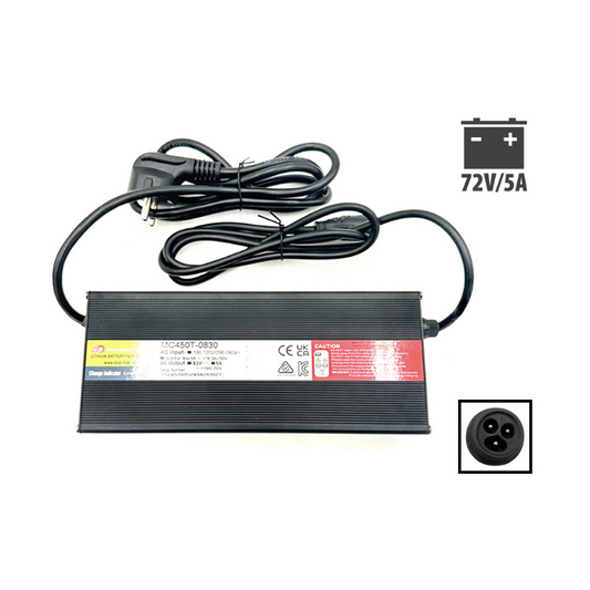 Chargeur rapide Dualtron 72V 5A prise LP-16