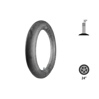 Chambre à air fat bike 24x4 Valve Droite