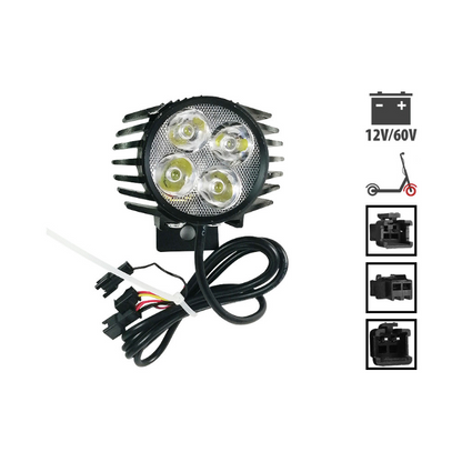 Lampe LED et klaxon avant