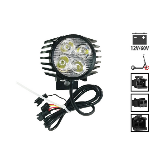 Lampe LED et klaxon avant
