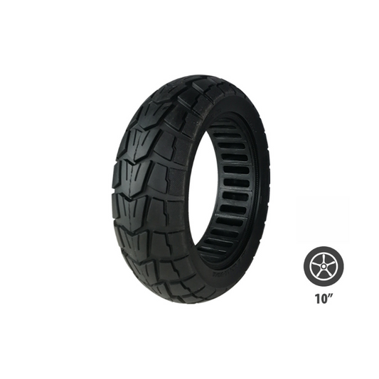 Pneu plein semi offroad  10x2.75 pouces