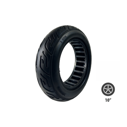 Pneu plein route 10x2.70-6.5