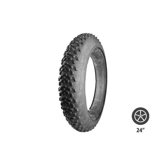 Pneu fat bike 24x4.0 pouces